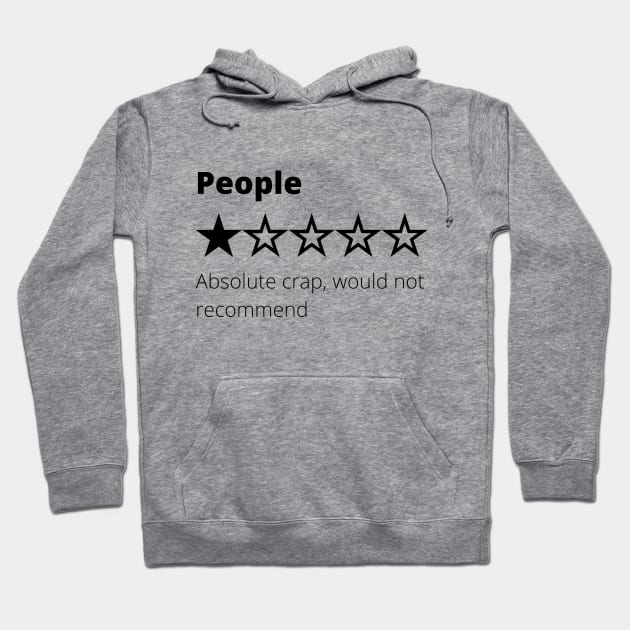 Review Of People Hate Socialising Hoodie by Welsh Jay